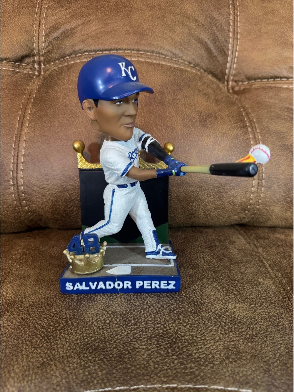 KC Royals Salvador Perez Bobblehead - 48 Single Season HR Record
